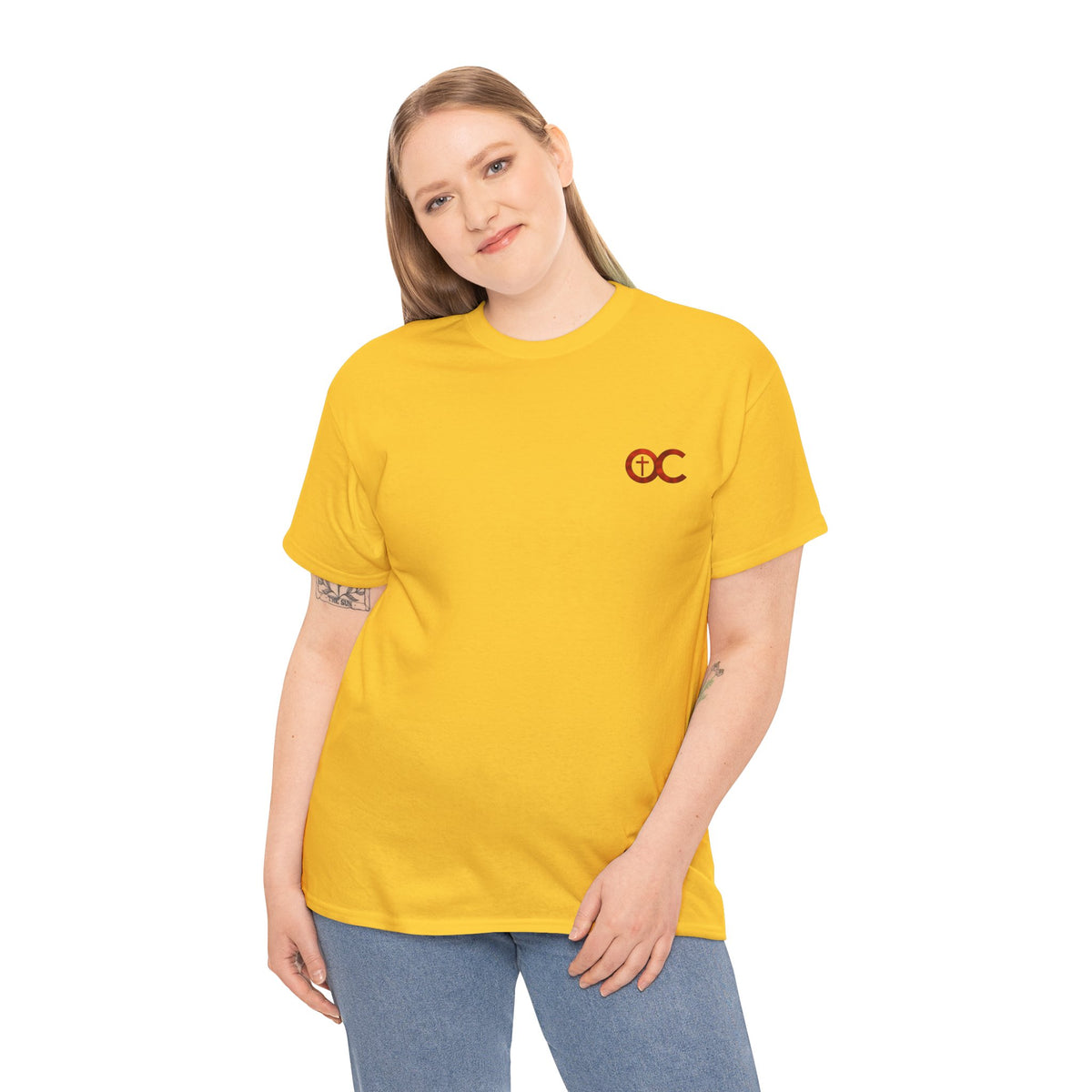 Be Strong and Courageous Christian T‑Shirt