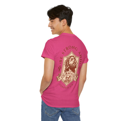 Be Strong and Courageous Christian T‑Shirt